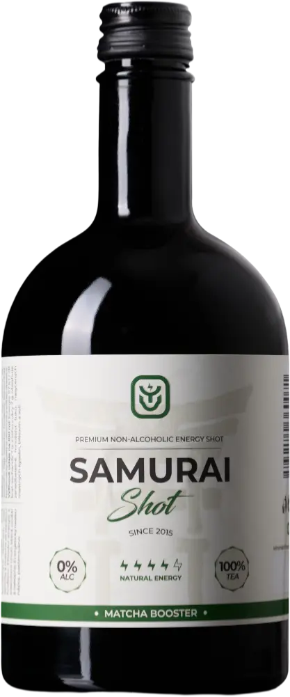 Drink Samurai Energetický nápoj Samurai Shot Matcha Booster 0,5l