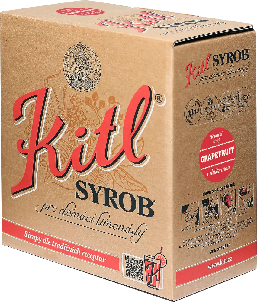 Kitl Kitl Syrob Grep s dužinou Bag in Box 5l