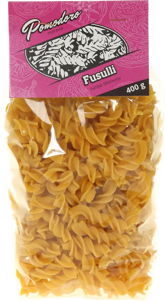 Pomodoro moravia Těstoviny Fusilli Pomodoro moravia 400g