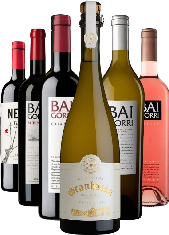 různí Set Bodegas Rioja Alavesa a Rías Baixa 5+1