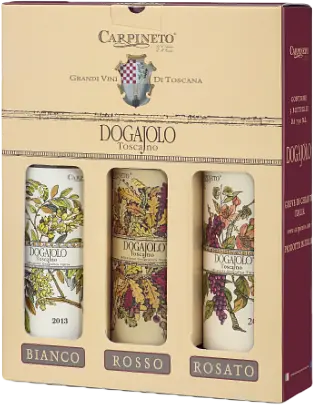 Carpineto Set Carpineto Dogajolo Baby Trio Pack 3x0,75l + Dárkové balení