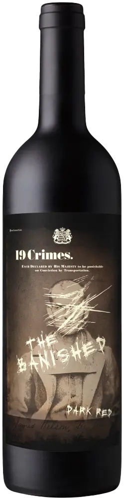 Treasury Wine Estates Treasury Wine Estates 19 Crimes The Banished Dark Red Wine
