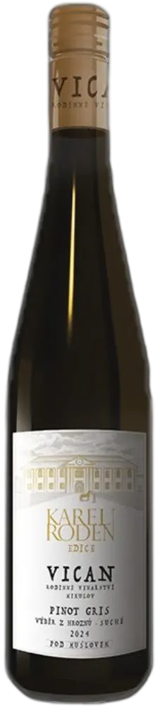 Vinařství Vican Vican Pinot Gris Edice Karel Roden Výběr z hroznů 2024
