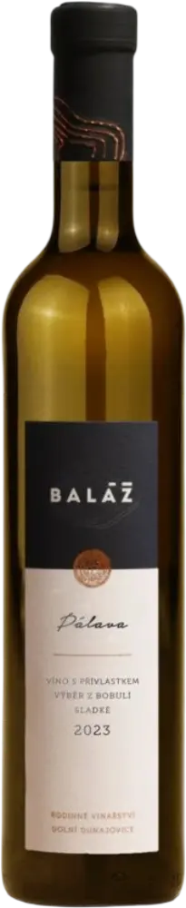 Vinařství Baláž Baláž Pálava Výběr z bobulí 2023 0,5l