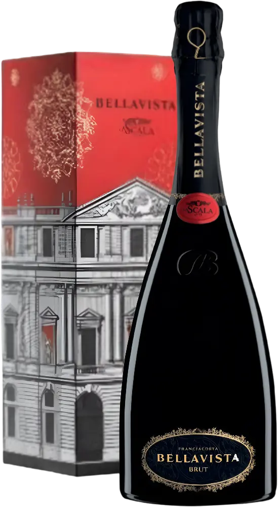 Contadi Castaldi Bellavista Franciacorta Brut Teatro Scala DOCG 2020 + Dárkové balení