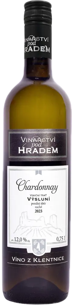 Vinařství Pod Hradem Pod Hradem Chardonnay Pozdní sběr 2023