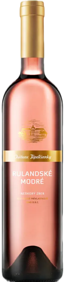 Chateau Topolčianky Topolčianky Rulandské modré Pozdní sběr 2023