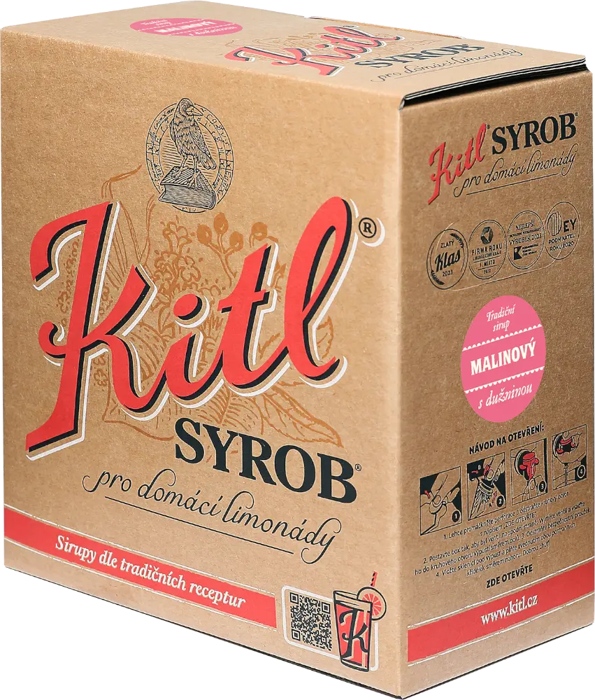 Kitl Kitl Syrob Malinový Bag in Box 5l