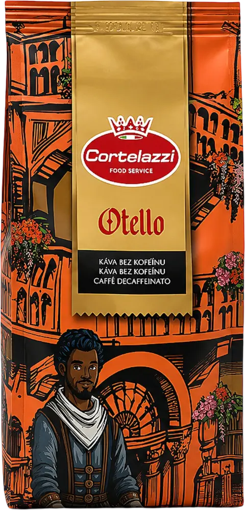 Industrie Riunite Caffé Káva Industrie Riunite Otello Bez kofeinu 250g