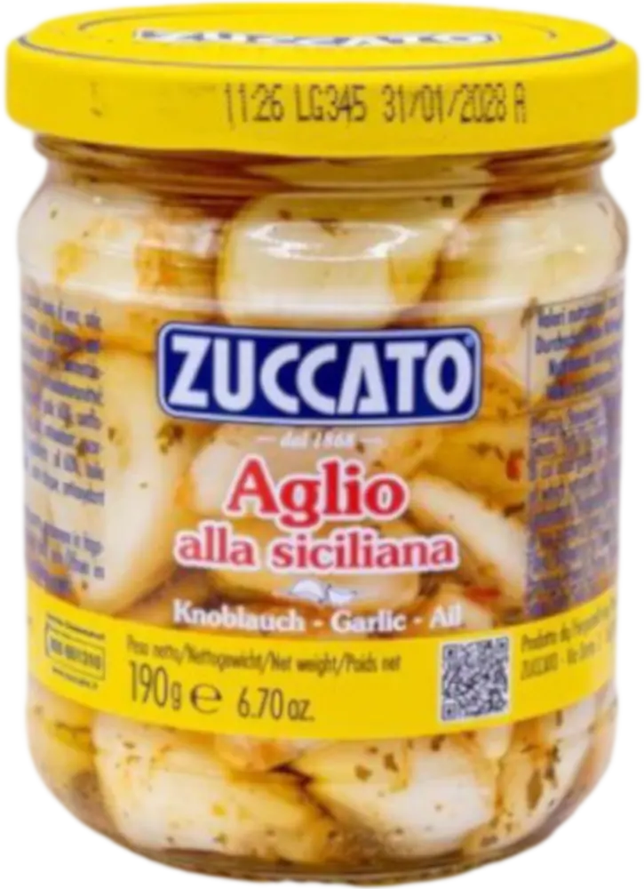 Montanini Nakládaný česnek po sicilsku Montanini 190g