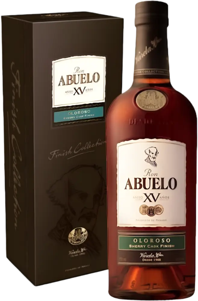 Varela Hermanos S.A. Rum Ron Abuelo Finish Collection Oloroso 0,7l 40% + Dárkové balení
