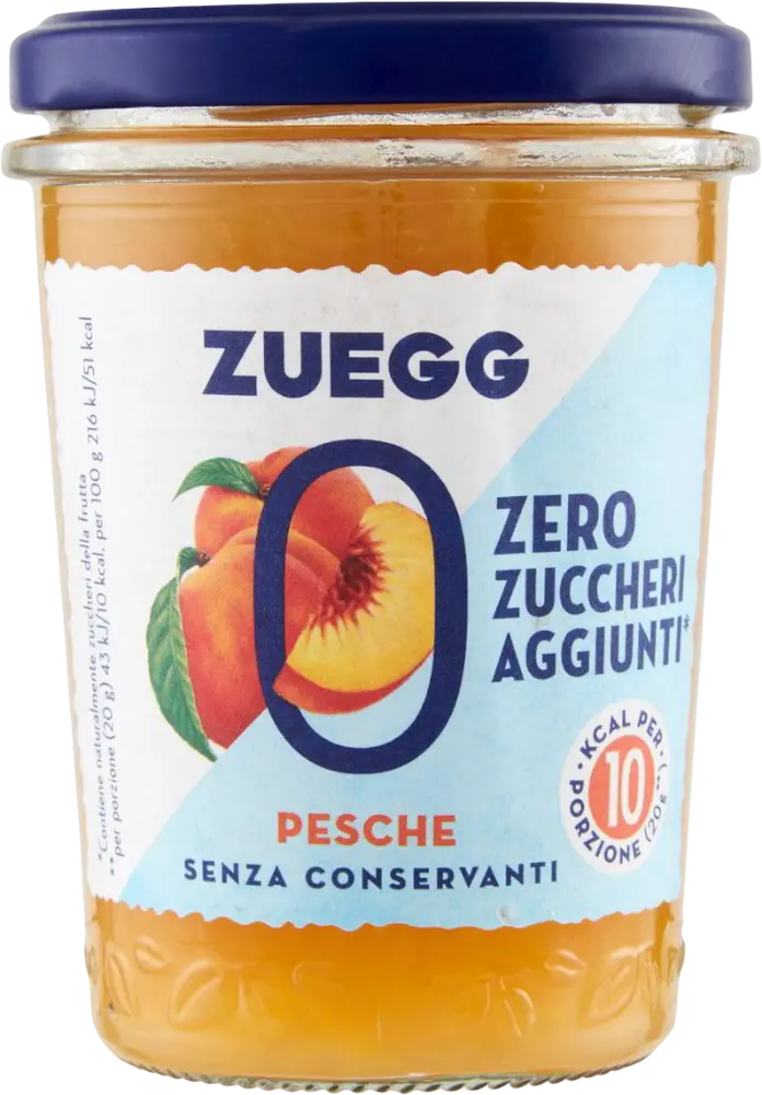 Zuegg Marmeláda Broskvová bez cukru Zuegg 220g