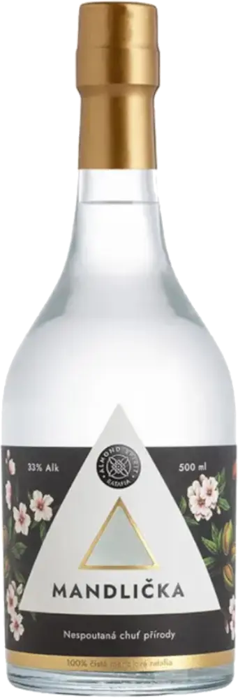 Ratafia Almond Spirit Mandlový likér Ratafia Mandlička Original 0,5l 33%