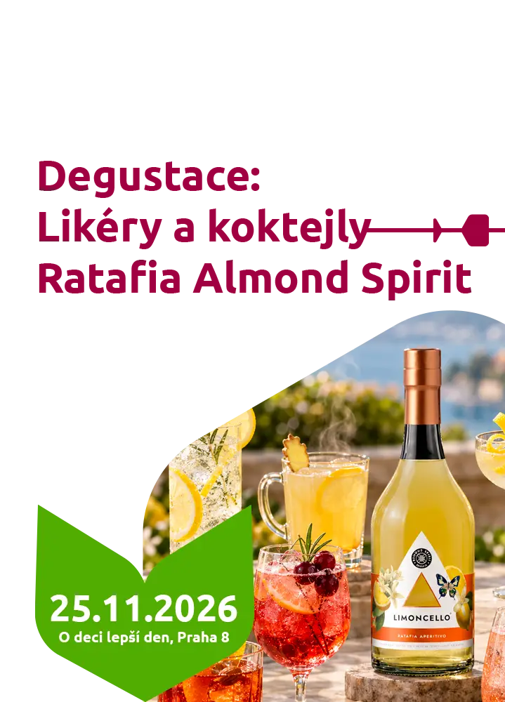 Ratafia Almond Spirit Degustace: Ratafia Almond Spirit · 25.11.2026