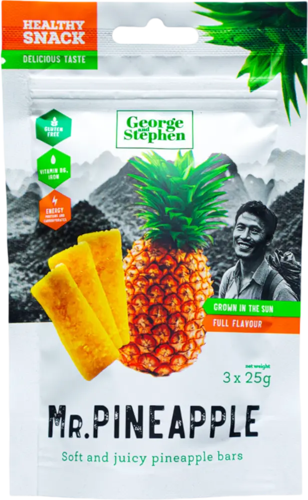 George and Stephen Ovocná tyčinka Mr. Pineapple 3x25g