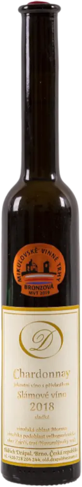 Oldřich Drápal slámové víno Oldřich Drápal slámové víno Chardonnay 2018 0,375l
