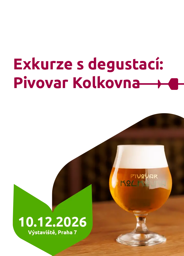 Pivovar Kolkovna Exkurze Pivovaru s degustací · Kolkovna · 10.12.2026