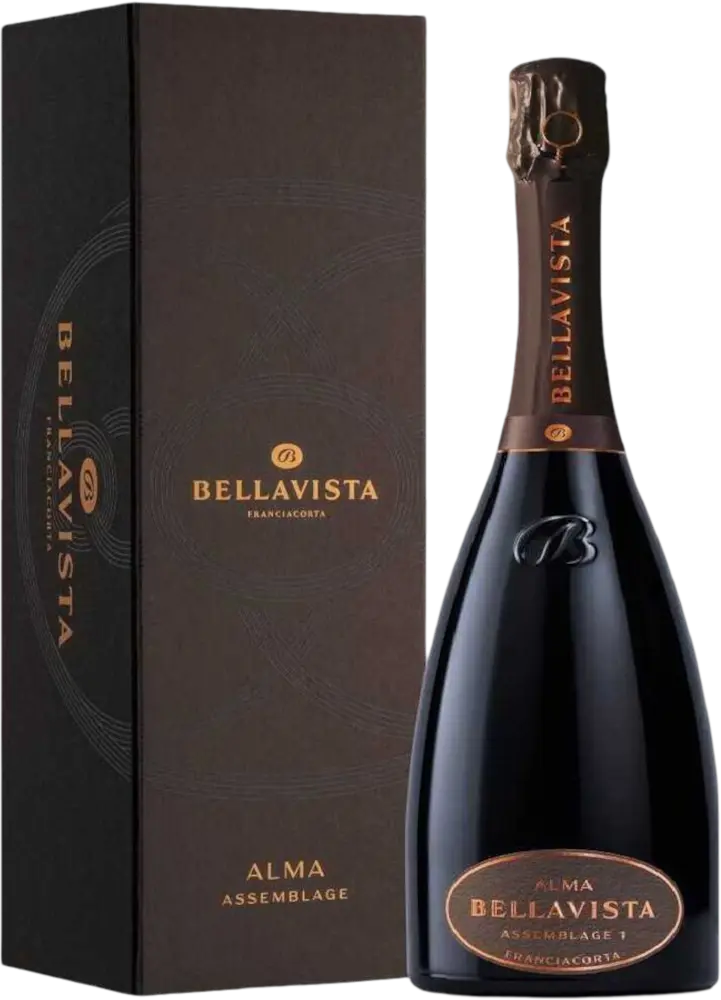 Contadi Castaldi Bellavista Franciacorta Alma Non Dosato Assemblage DOCG + Dárkové Balení