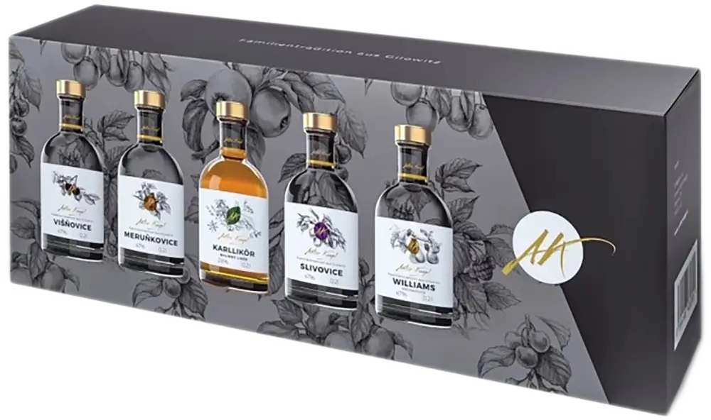 Anton Kaapl Set Anton Kaapl Dárkové balení 5 x 0,2l