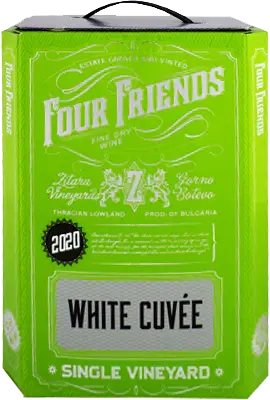 Vinařství Four Friends Two Owls BiB White Cuvée 2022 3l