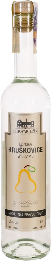 Lihovar Lžín Hruškovice Williams Lihovar Lžín 0,5l 50%