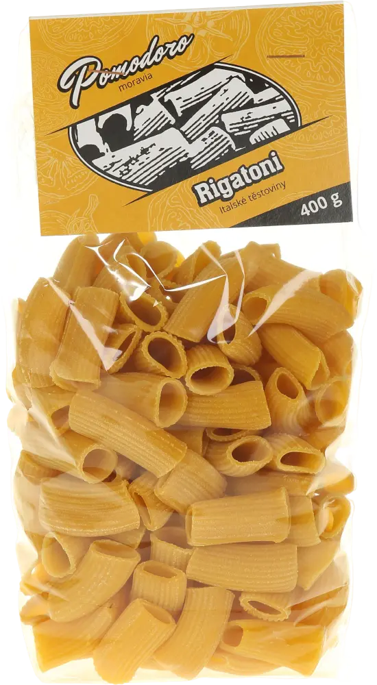 Pomodoro moravia Těstoviny Rigatoni Pomodoro moravia 400g