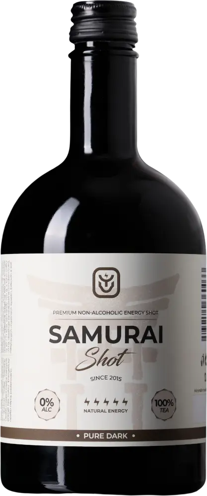 Drink Samurai Energetický nápoj Samurai Shot Pure Dark 0,5l