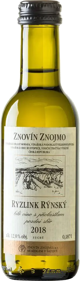 Znovín Znovín Ryzlink rýnský Pozdní sběr 2021 0,187 l