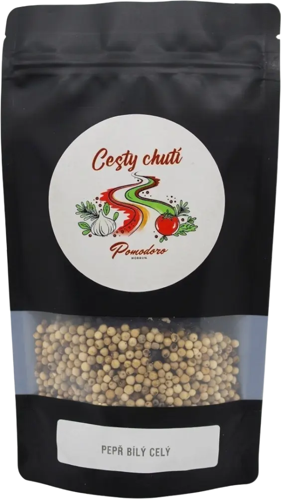 Pomodoro moravia Pepř bílý celý Pomodoro moravia 100g