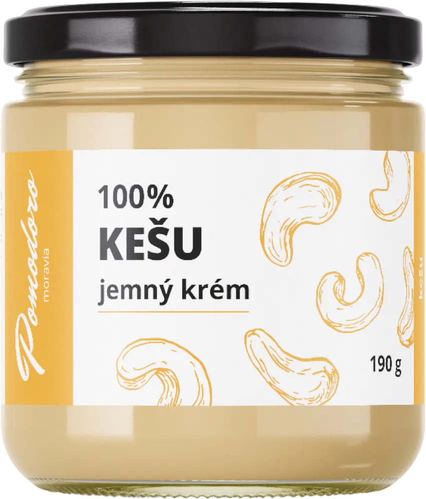 Pomodoro moravia Kešu krém jemný 100% Pomodoro moravia 190g