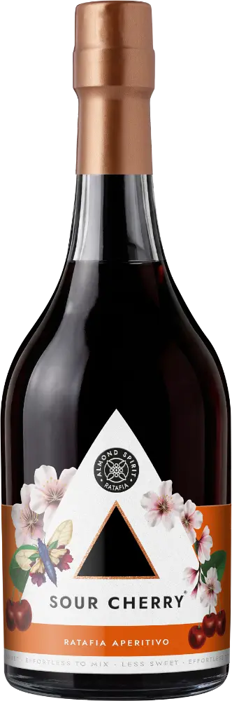 Ratafia Almond Spirit Likér Ratafia Sour Cherry Aperitivo 0,5l 14,6%