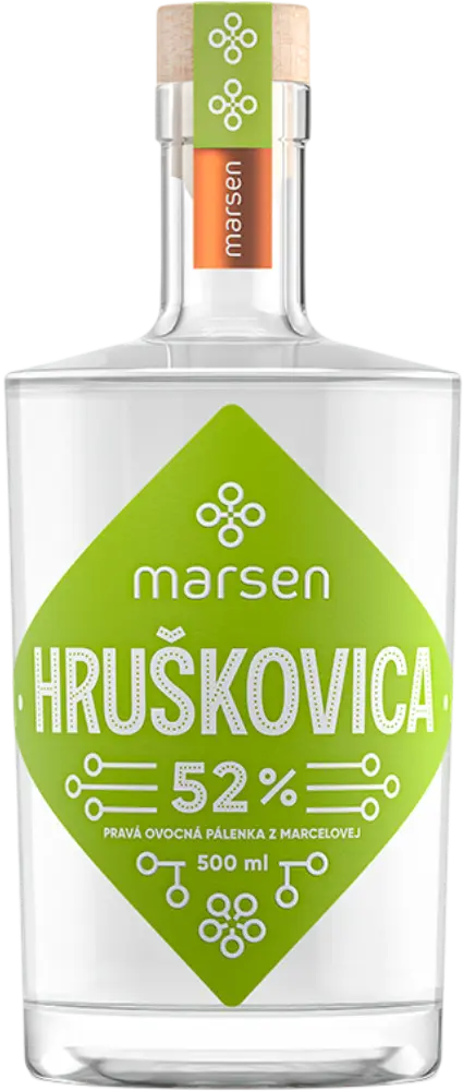 Marsen Pálenka Marsen Hruškovica TRADITIONAL 0,5l 52%