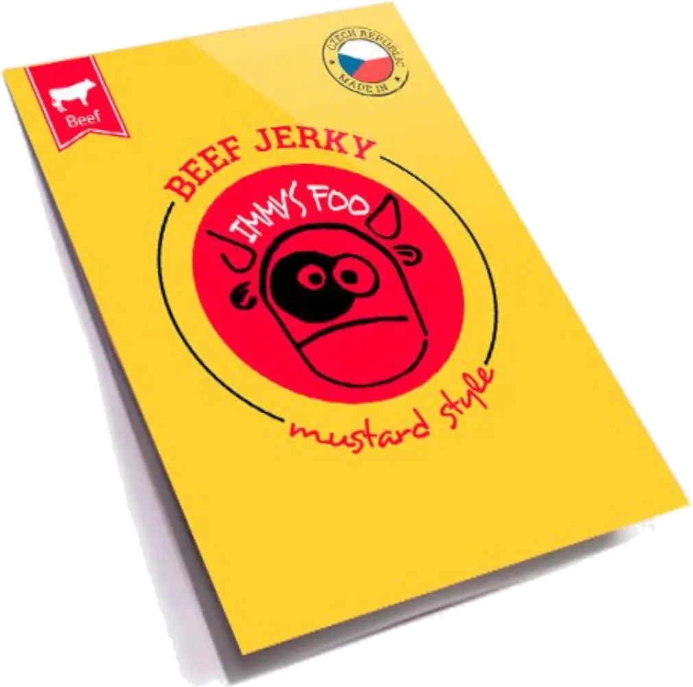 Jironi Food s.r.o. Sušené hovězí maso s příchutí hořčice Jimmy's Food 25 g