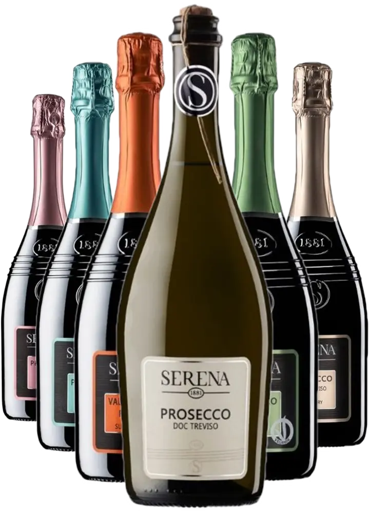 Serena Wines 1881 Degustační set Italie Prosecco 5+1