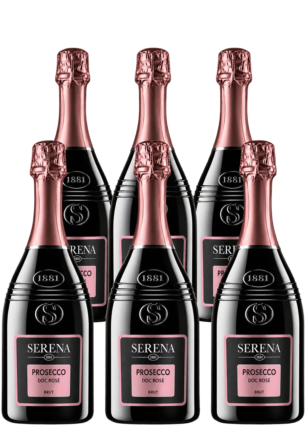 Serena Wines 1881 Set Prosecco Rosé Serena Magnum 4+2 za 1 Kč