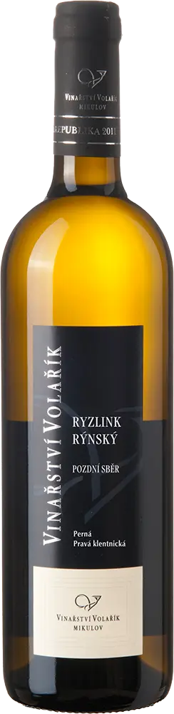 Vinařství Volařík Volařík Ryzlink rýnský Výběr z hroznů 2022