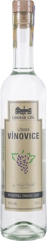 Lihovar Lžín Vínovice Lihovar Lžín 0,5l 50%