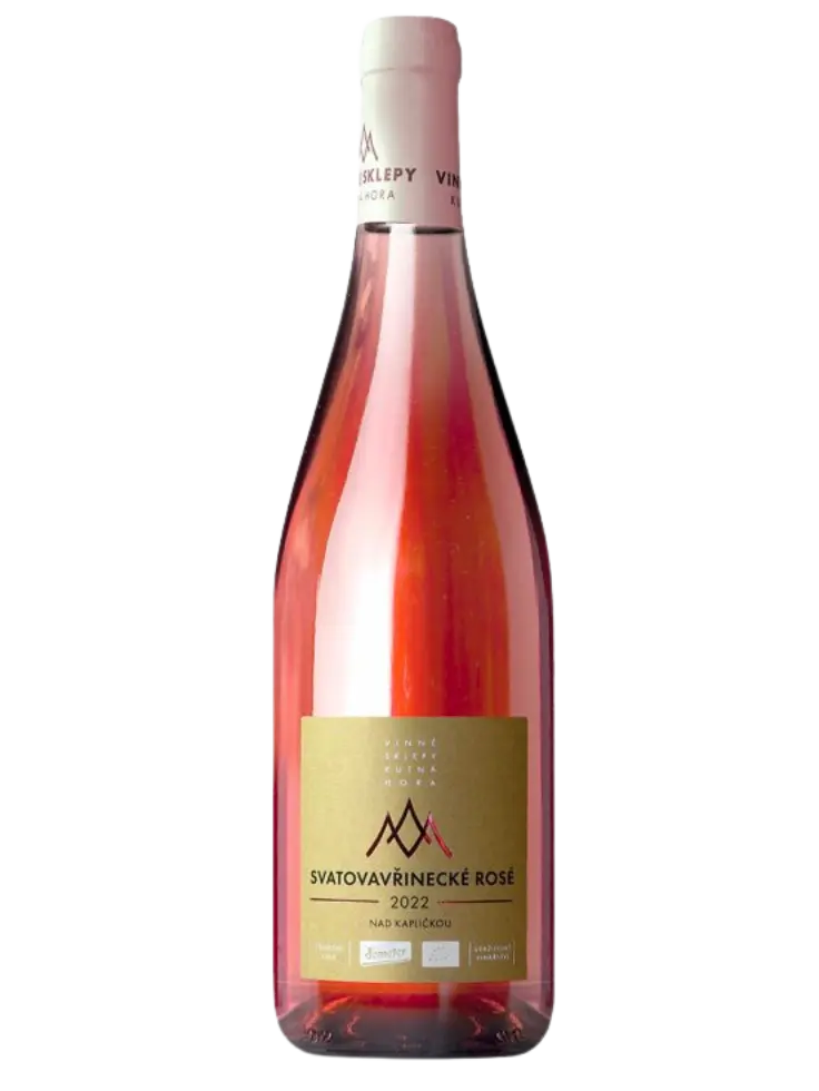 Vinné sklepy Kutná Hora Kutná Hora Svatovavřinecké rosé 2022
