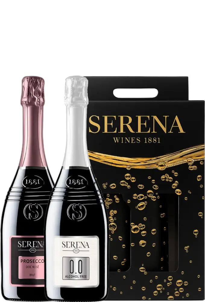Serena Wines 1881 Set Serena Zero a Rosé + Dárkové balení