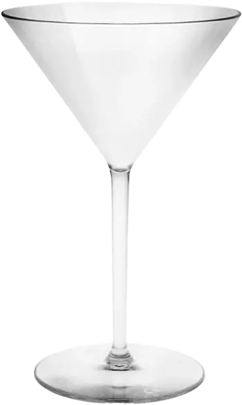 Venetto Venetto Nerozbitná sklenice na Martini čirá 260ml