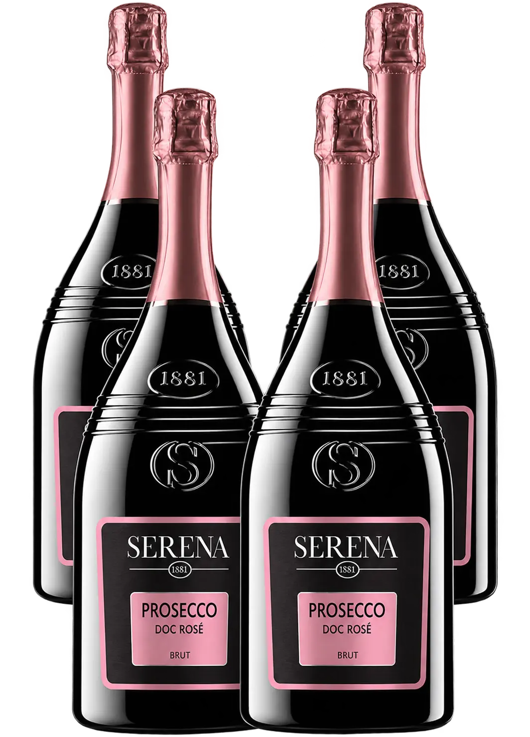 Serena Wines 1881 Set Serena Prosecco Rosé Brut DOC 3+1 zdarma