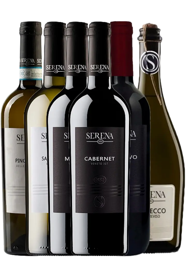 Serena Wines 1881 Set Serena Itálie od severu k jihu – 6 vín (4+2)
