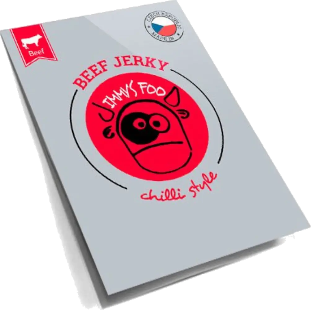 Jironi Food s.r.o. Sušené hovězí maso s příchutí chilli Jimmy's Food 25g