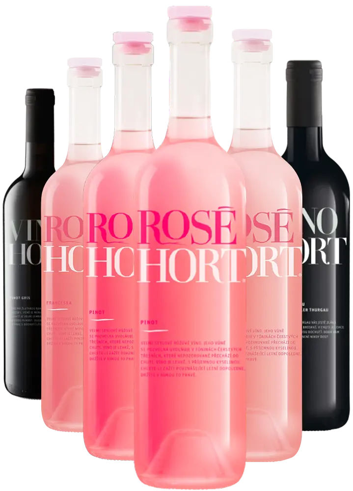 VINO HORT Set HORT Valentýn 4+2