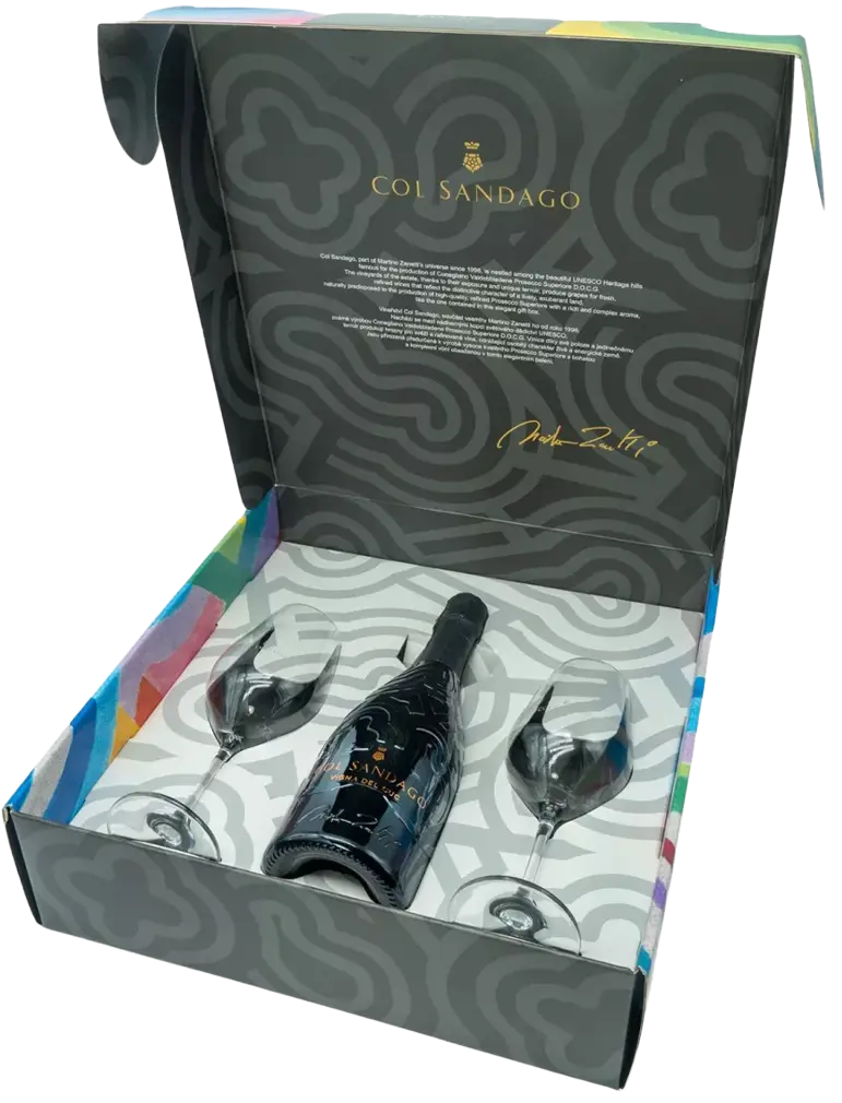 Col Sandago Col Sandago Vigna Del Cuc Prosecco DOCG  Brut Superiore + Dárkové balení