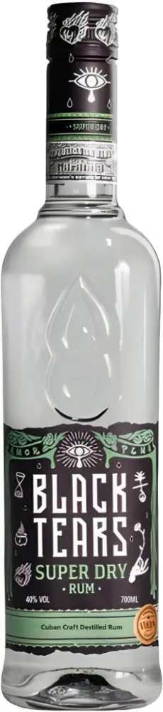 The Island Rum Company Rum Black Tears Super Dry 0,7l 40%