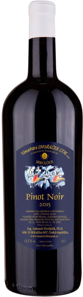 Vinařství Dvořáček Dvořáček Rulandské modré Magnum Výběr z hroznů 2015