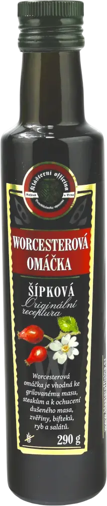 Klášterní Officína Klášterní Officína Worcesterová omáčka se šípkem 290g