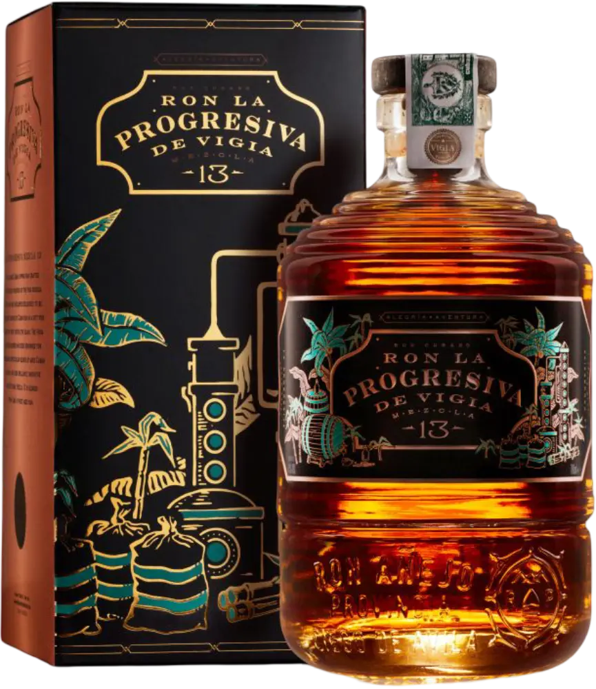 La Progresiva Rum La Progresiva de Vigia Mezcla 13 0,7l 41% + Dárkové balení