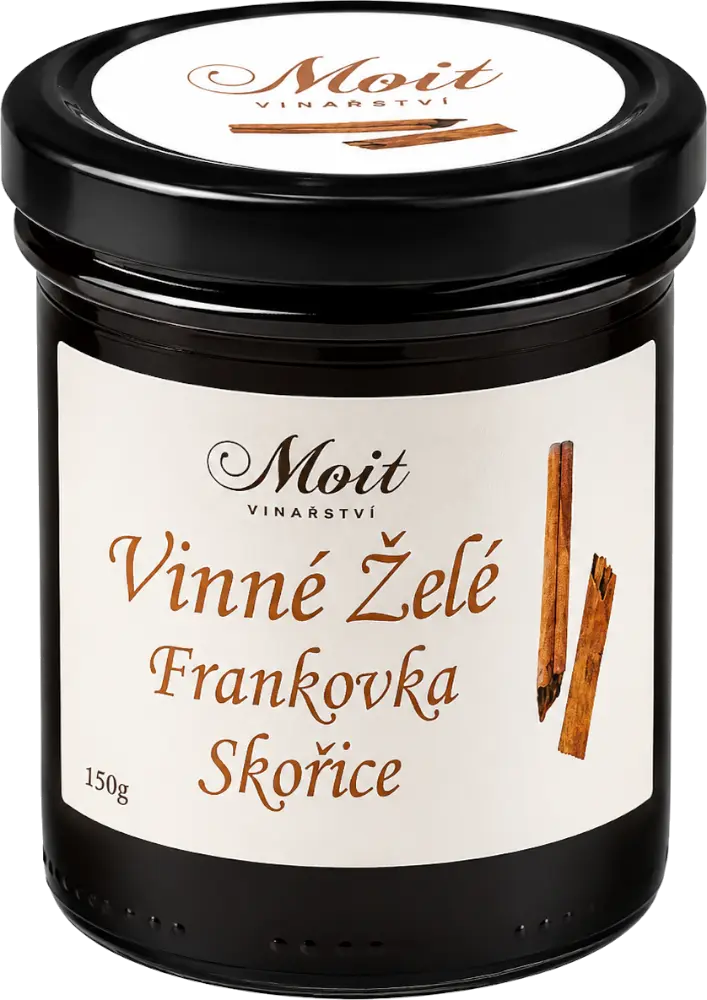Vinařství Moit Vinné želé Frankovka Skořice Moit 150g